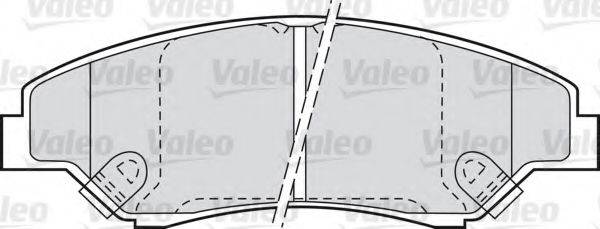 VALEO 598511 Комплект тормозных колодок, дисковый тормоз