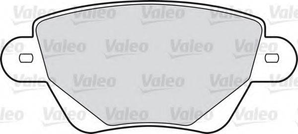 VALEO 598434 Комплект тормозных колодок, дисковый тормоз