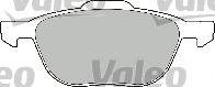 VALEO 598649 Комплект тормозных колодок, дисковый тормоз