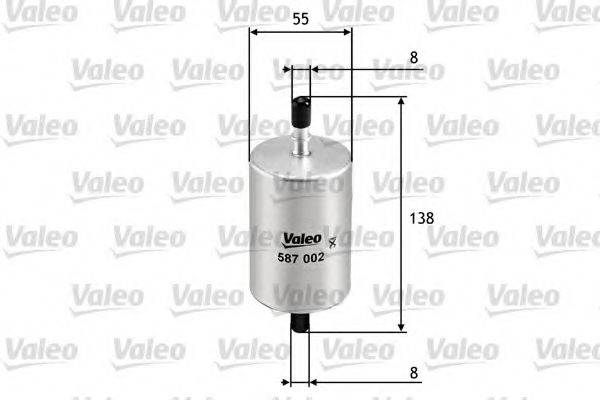 Топливный фильтр VALEO 587002