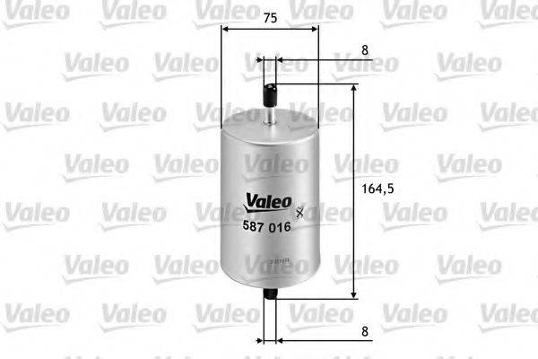 Топливный фильтр VALEO 587016