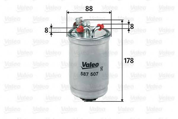 Топливный фильтр VALEO 587507