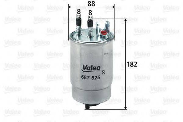 VALEO 587525 Топливный фильтр