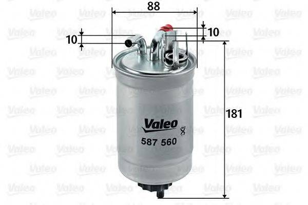 Топливный фильтр VALEO 587560