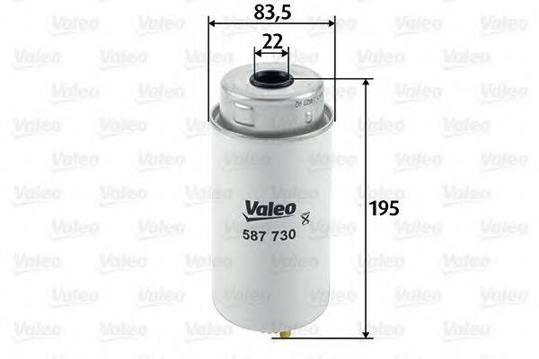 Топливный фильтр VALEO 587730