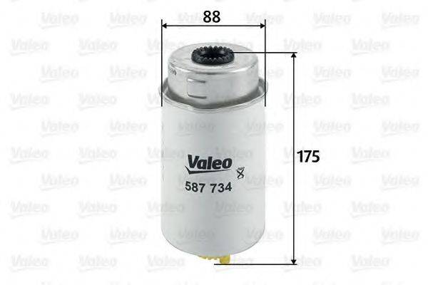 Топливный фильтр VALEO 587734