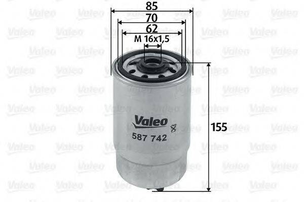 Топливный фильтр VALEO 587742