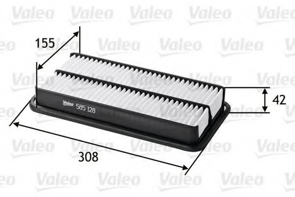 VALEO 585128 Воздушный фильтр