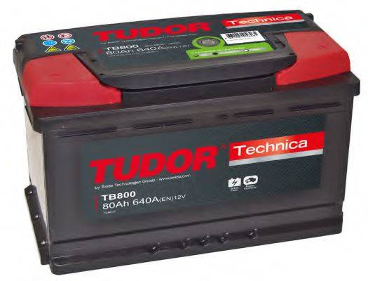 Стартерная аккумуляторная батарея; Стартерная аккумуляторная батарея TUDOR TB800