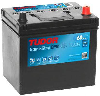 Стартерная аккумуляторная батарея; Стартерная аккумуляторная батарея TUDOR TL604
