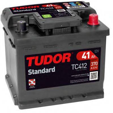 Стартерная аккумуляторная батарея; Стартерная аккумуляторная батарея TUDOR TC412