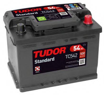 TUDOR TC542 Стартерная аккумуляторная батарея; Стартерная аккумуляторная батарея