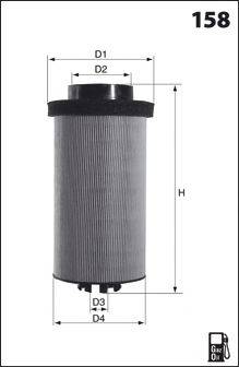 MECAFILTER ELG5517 Топливный фильтр