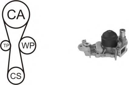 AIRTEX WPK158501 Водяной насос + комплект зубчатого ремня