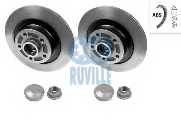 Тормозной диск RUVILLE 5589BD