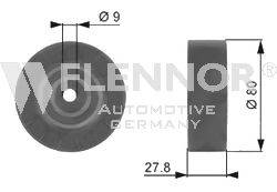 FLENNOR FU99153 Паразитный / ведущий ролик, поликлиновой ремень