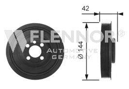 FLENNOR FVD99523 Ременный шкив, коленчатый вал
