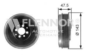 FLENNOR FVD99525 Ременный шкив, коленчатый вал