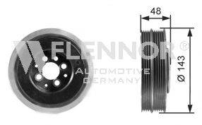 Ременный шкив, коленчатый вал FLENNOR FVD99537