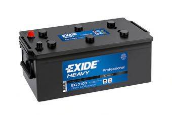 Стартерная аккумуляторная батарея; Стартерная аккумуляторная батарея EXIDE EG2153