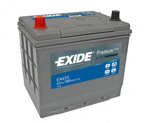 EXIDE EA655 Стартерная аккумуляторная батарея; Стартерная аккумуляторная батарея