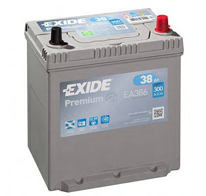 EXIDE EA386 Стартерная аккумуляторная батарея; Стартерная аккумуляторная батарея