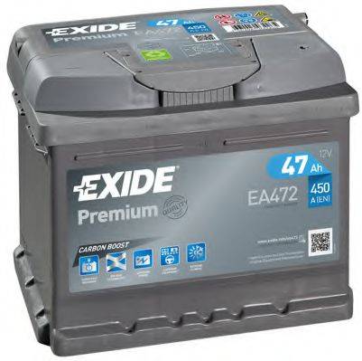 EXIDE EA472 Стартерная аккумуляторная батарея; Стартерная аккумуляторная батарея