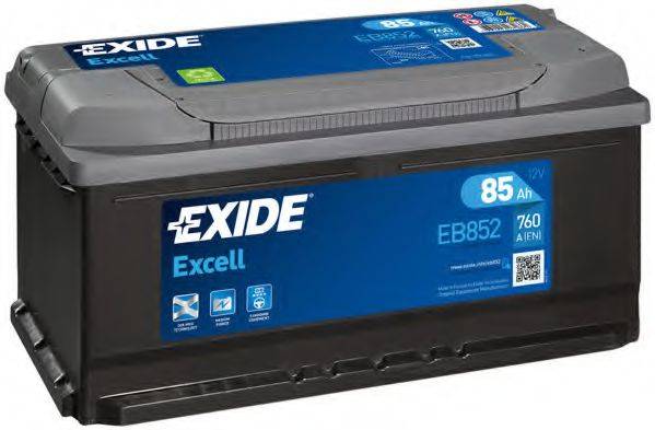 EXIDE EB852 Стартерная аккумуляторная батарея; Стартерная аккумуляторная батарея