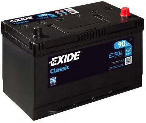EXIDE EC904 Стартерная аккумуляторная батарея; Стартерная аккумуляторная батарея