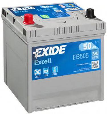 EXIDE EB505 Стартерная аккумуляторная батарея; Стартерная аккумуляторная батарея