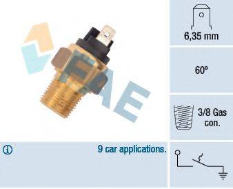 FAE 35960 термовыключатель, сигнальная лампа охлаждающей жидкости