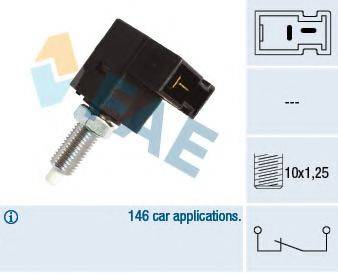 FAE 24544 Выключатель, привод сцепления (Tempomat)