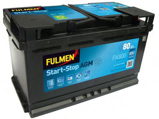 Стартерная аккумуляторная батарея; Стартерная аккумуляторная батарея FULMEN FK800