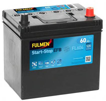 Стартерная аккумуляторная батарея; Стартерная аккумуляторная батарея FULMEN FL604