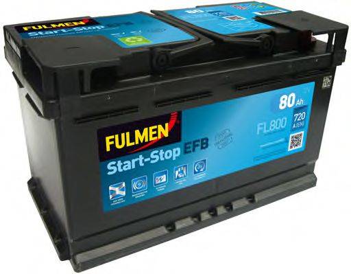 Стартерная аккумуляторная батарея; Стартерная аккумуляторная батарея FULMEN FL800