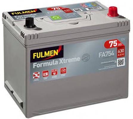 Стартерная аккумуляторная батарея; Стартерная аккумуляторная батарея FULMEN FA754