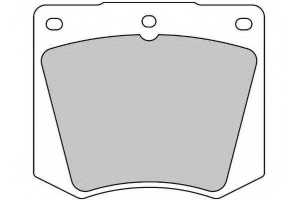 Комплект тормозных колодок, дисковый тормоз NECTO FD6767A