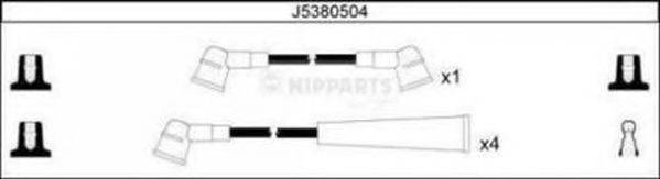 NIPPARTS J5380504 Комплект проводов зажигания