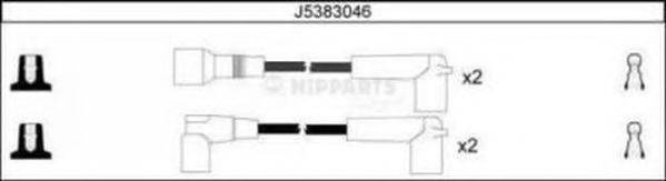 NIPPARTS J5383046 Комплект проводов зажигания