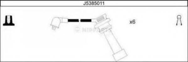 NIPPARTS J5385011 Комплект проводов зажигания