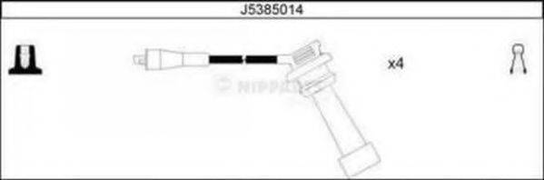NIPPARTS J5385014 Комплект проводов зажигания