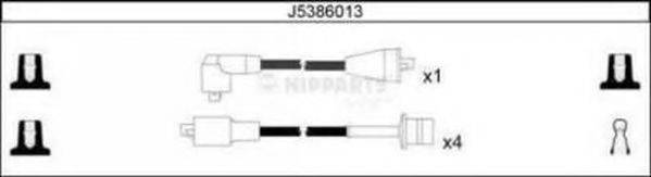 Комплект проводов зажигания NIPPARTS J5386013