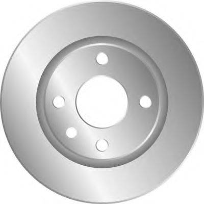 MGA D1331 Тормозной диск