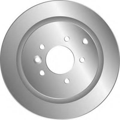 MGA D1651 Тормозной диск