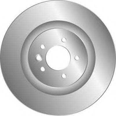 MGA D1653 Тормозной диск