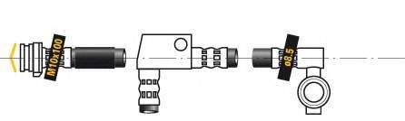 MGA F6333 Тормозной шланг