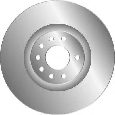 MGA D1845 Тормозной диск