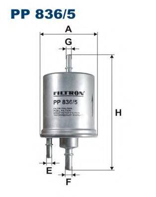 Топливный фильтр FILTRON PP836/5
