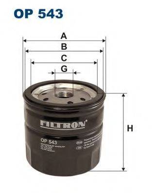 Масляный фильтр FILTRON OP543