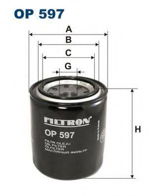 FILTRON OP597 Масляный фильтр